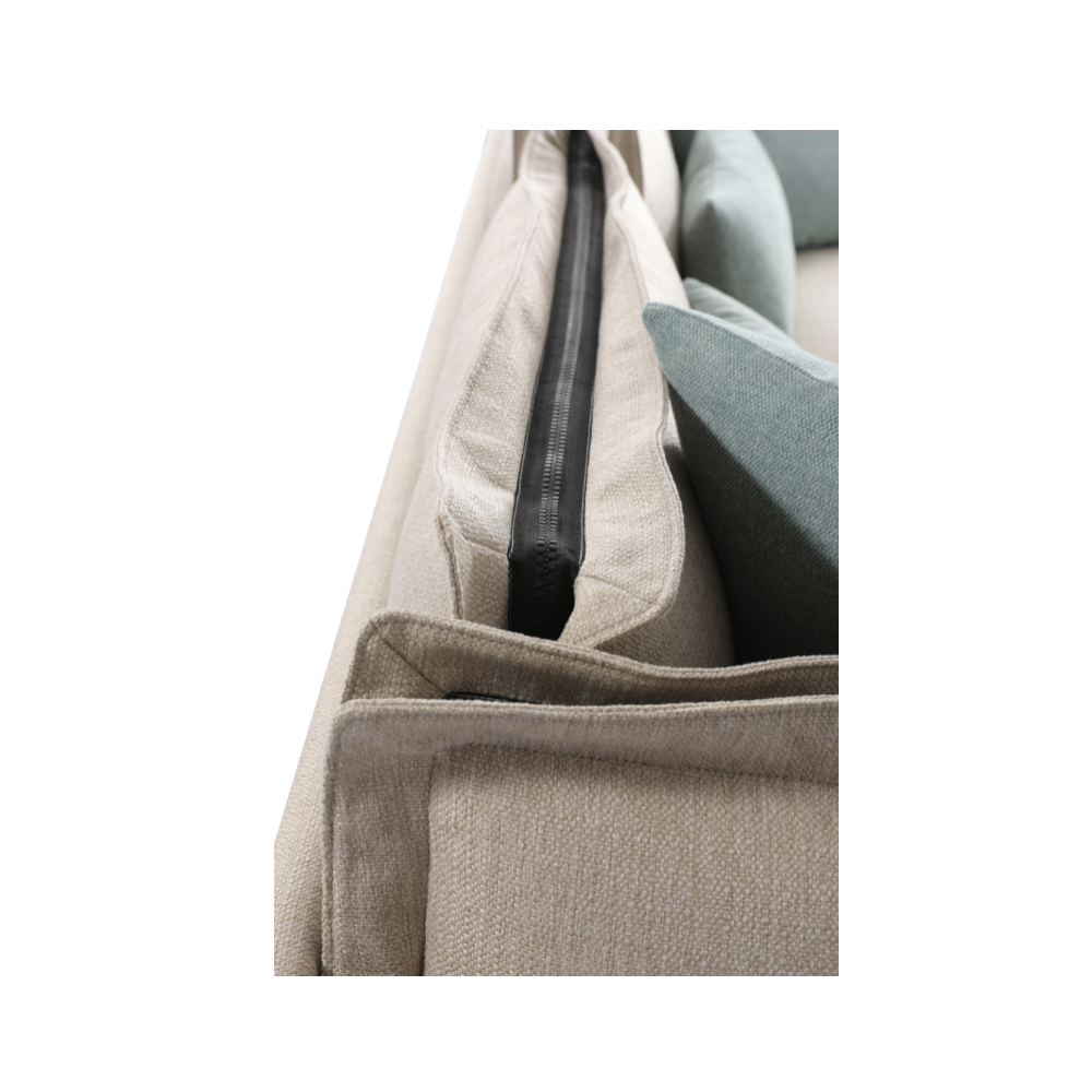 Canapé Amsterdam Beige 260cm |  - Canapés