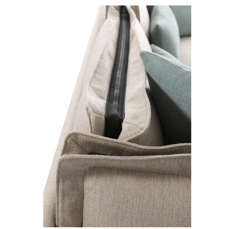 Canapé Amsterdam Beige 260cm |  - Canapés