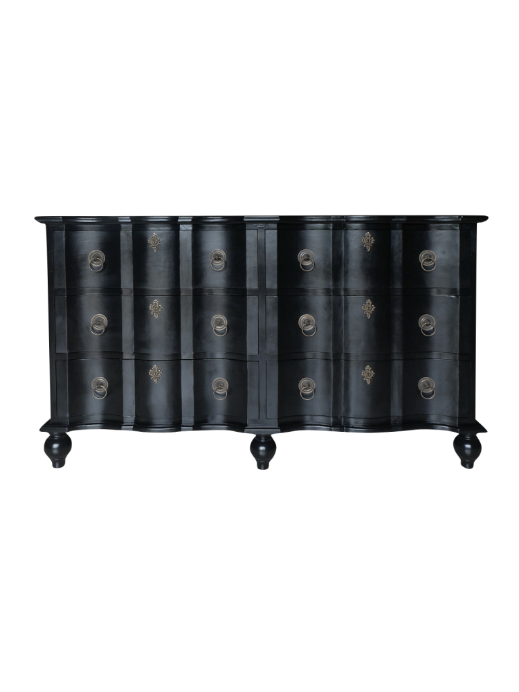 Commode Kyoto noire xxl |  - Commodes