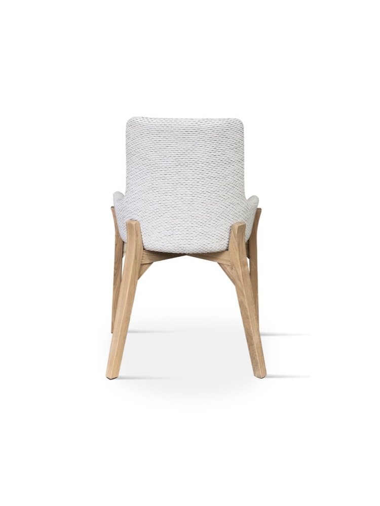 Chaise blanche baquet | L'Empreinte - Chaises