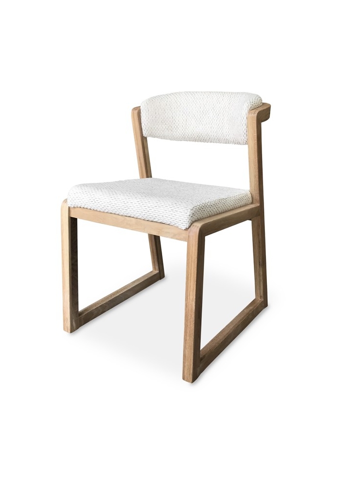 Chaise blanche luge | L'Empreinte - Chaises