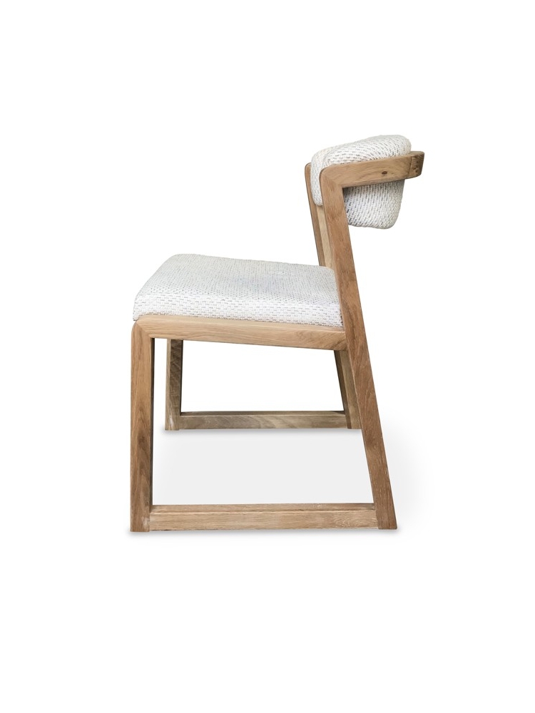 Chaise blanche luge | L'Empreinte - Chaises