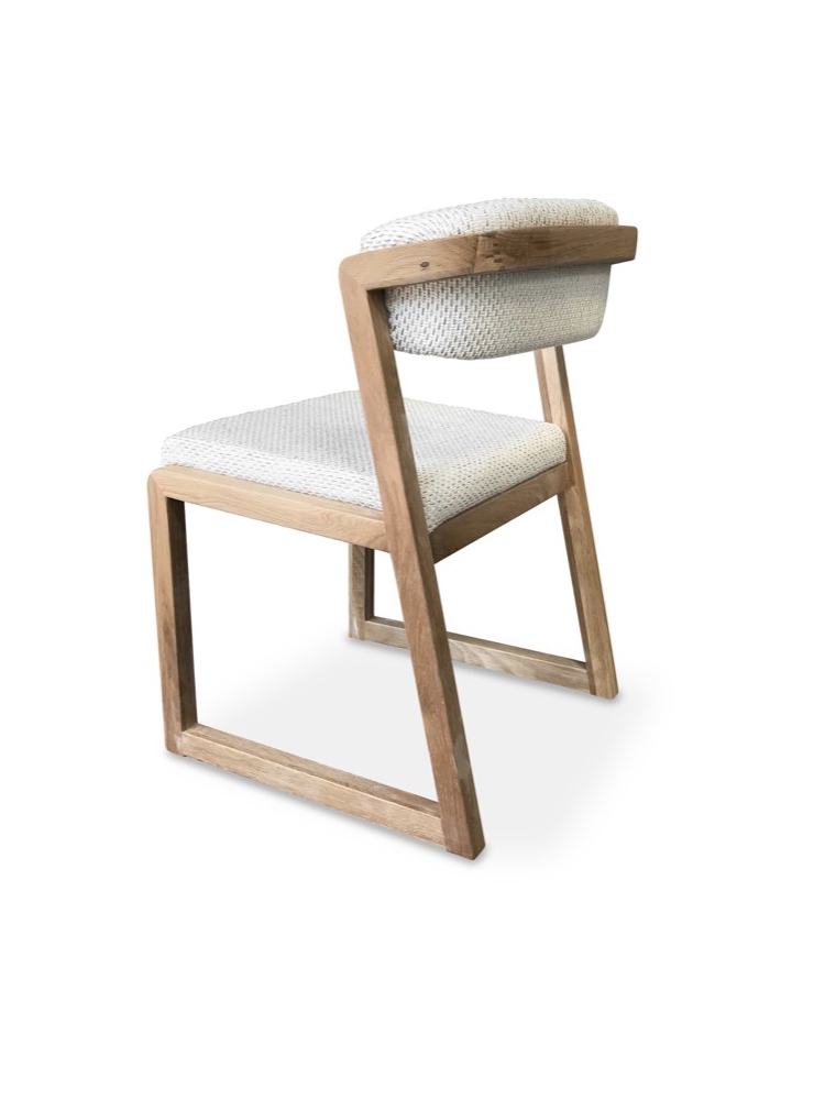 Chaise blanche luge | L'Empreinte - Chaises