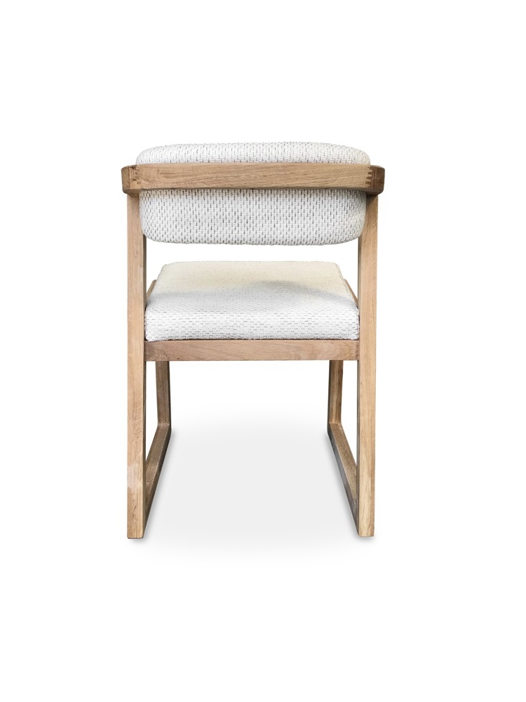 Chaise blanche luge | L'Empreinte - Chaises