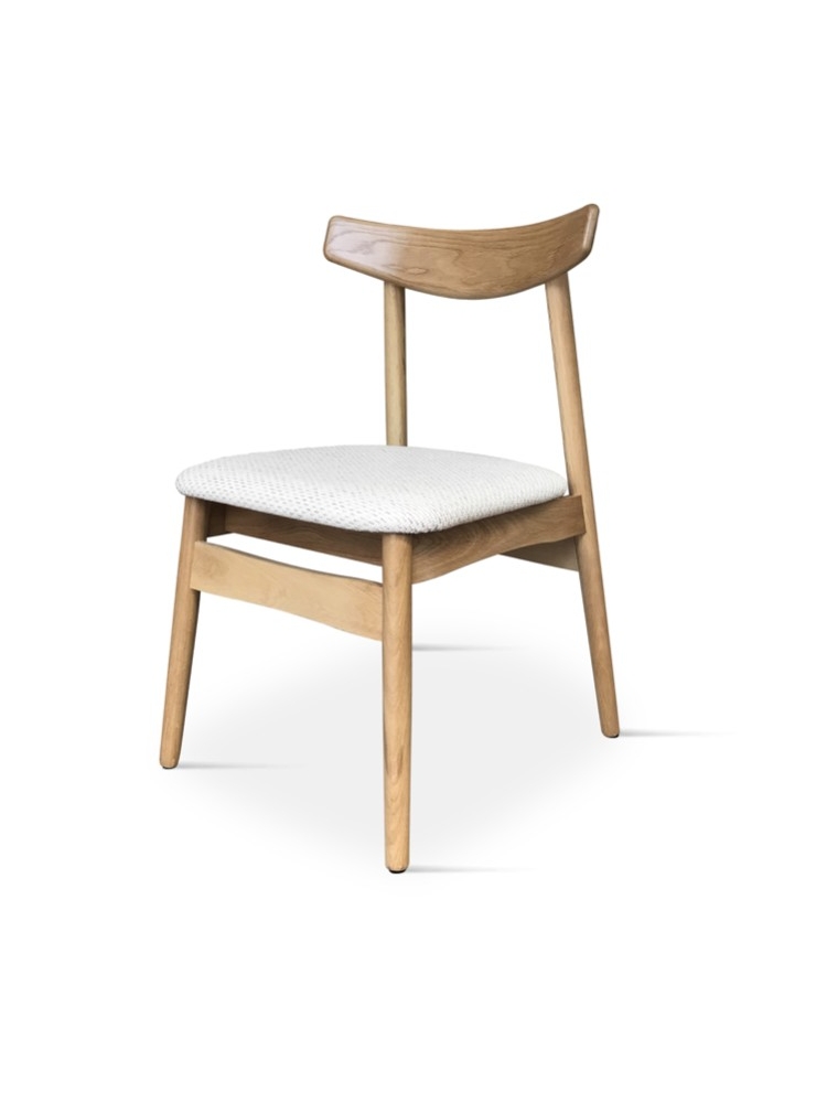 Chaise blanche vico | L'Empreinte - Chaises