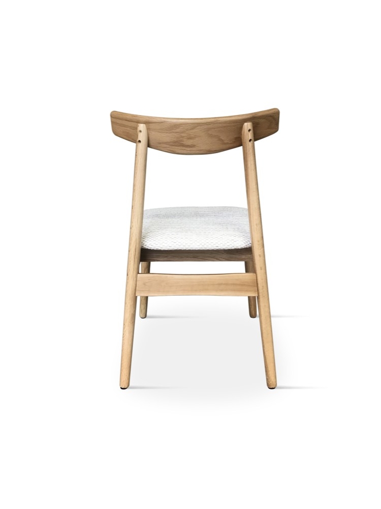 Chaise blanche vico | L'Empreinte - Chaises