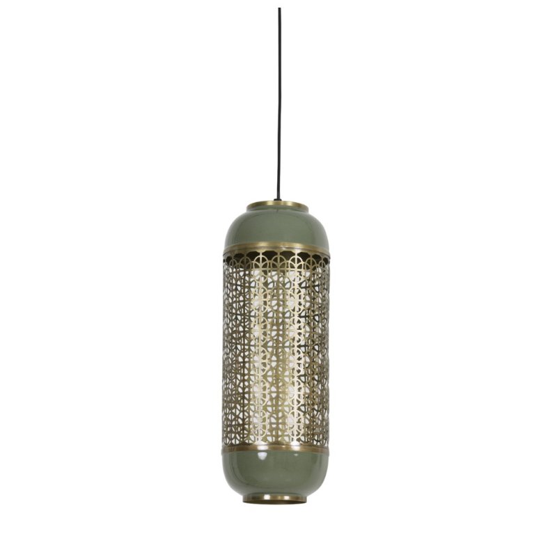Suspension Hoja vert olive