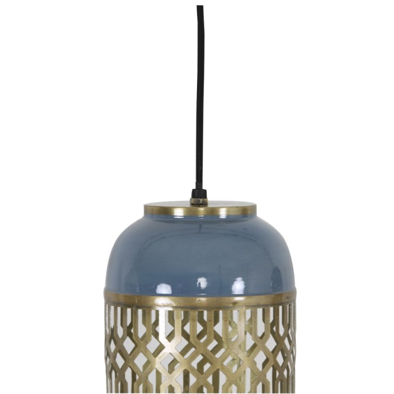 Suspension Hoji bleu acier |  - Luminaires