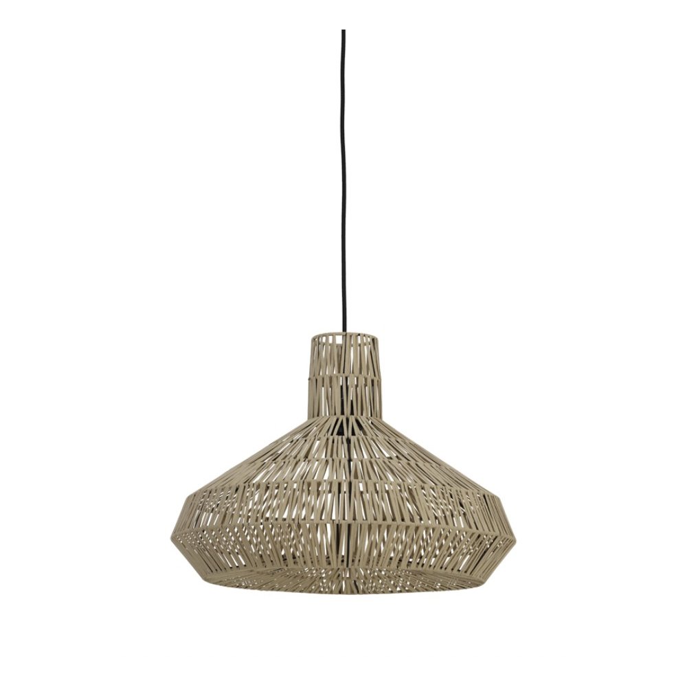 Suspension Mina cuir naturel |  - Luminaires