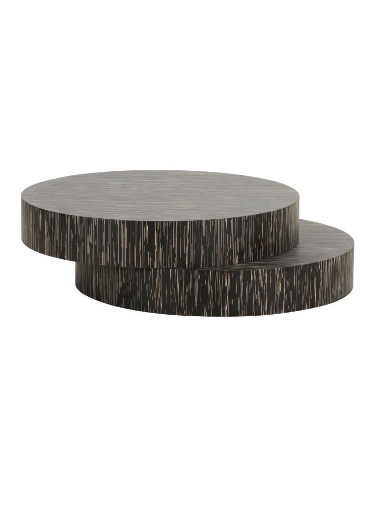 Table basse Tronçon superposé | L'Empreinte - Tables basses