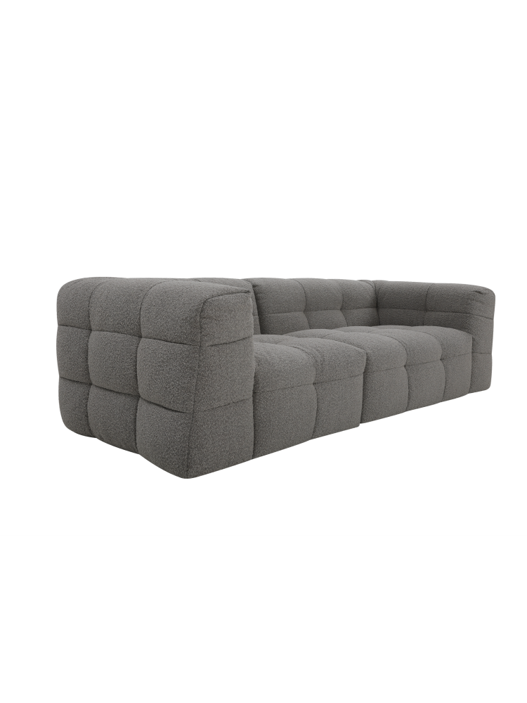 Canapé ASTANA bouclette taupe | L'Empreinte - Canapés