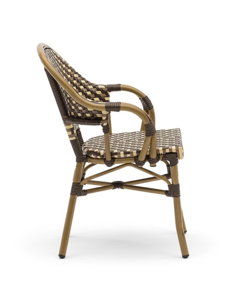 Fauteuil Roma marron |  - Fauteuils