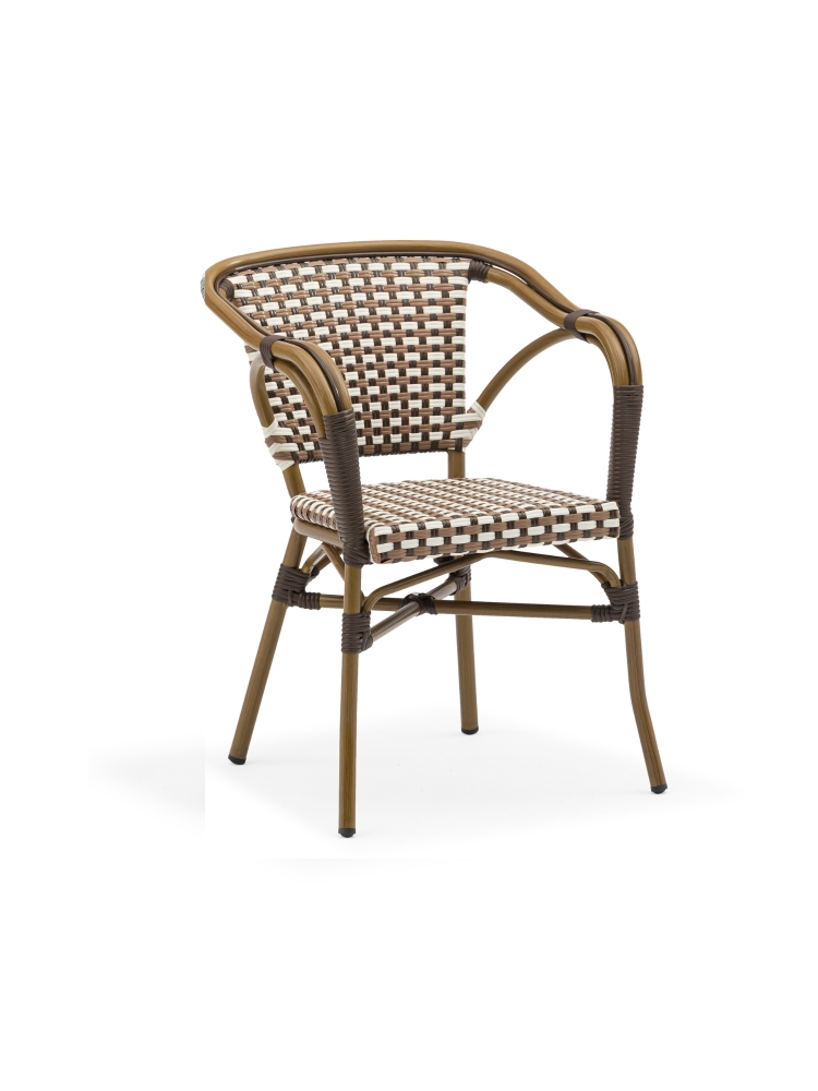 Fauteuil Diane marron |  - Fauteuils