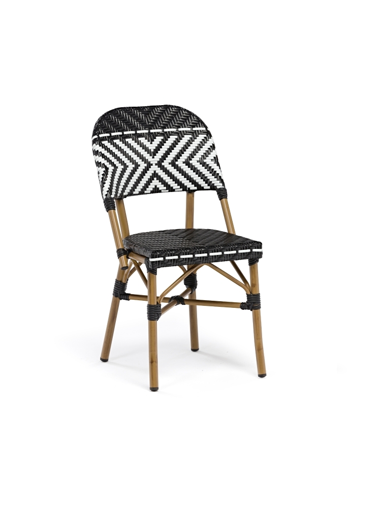 Chaise Hera noire/blanche