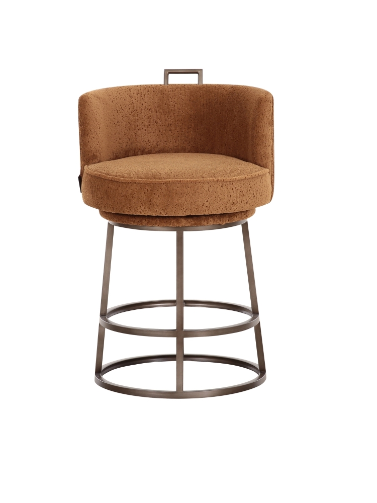 Tabouret Dana camel | L'Empreinte - Tabourets
