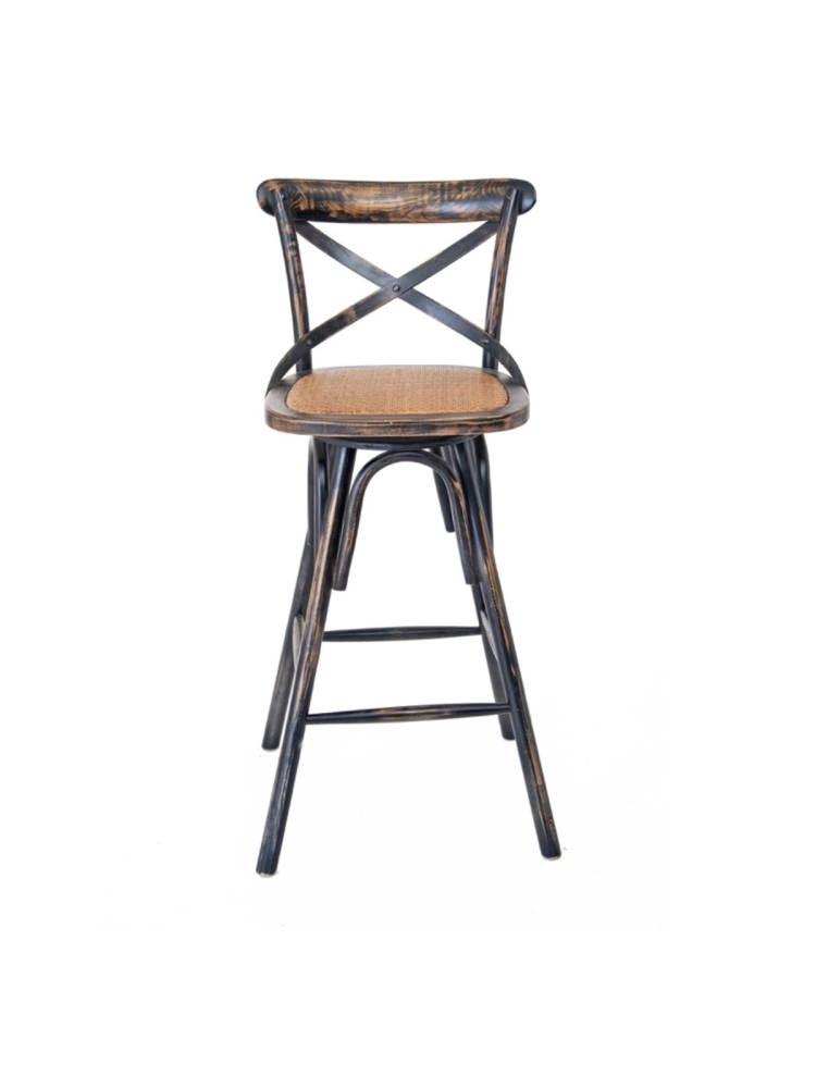 Tabouret cassidy brown antique |  - Tabourets