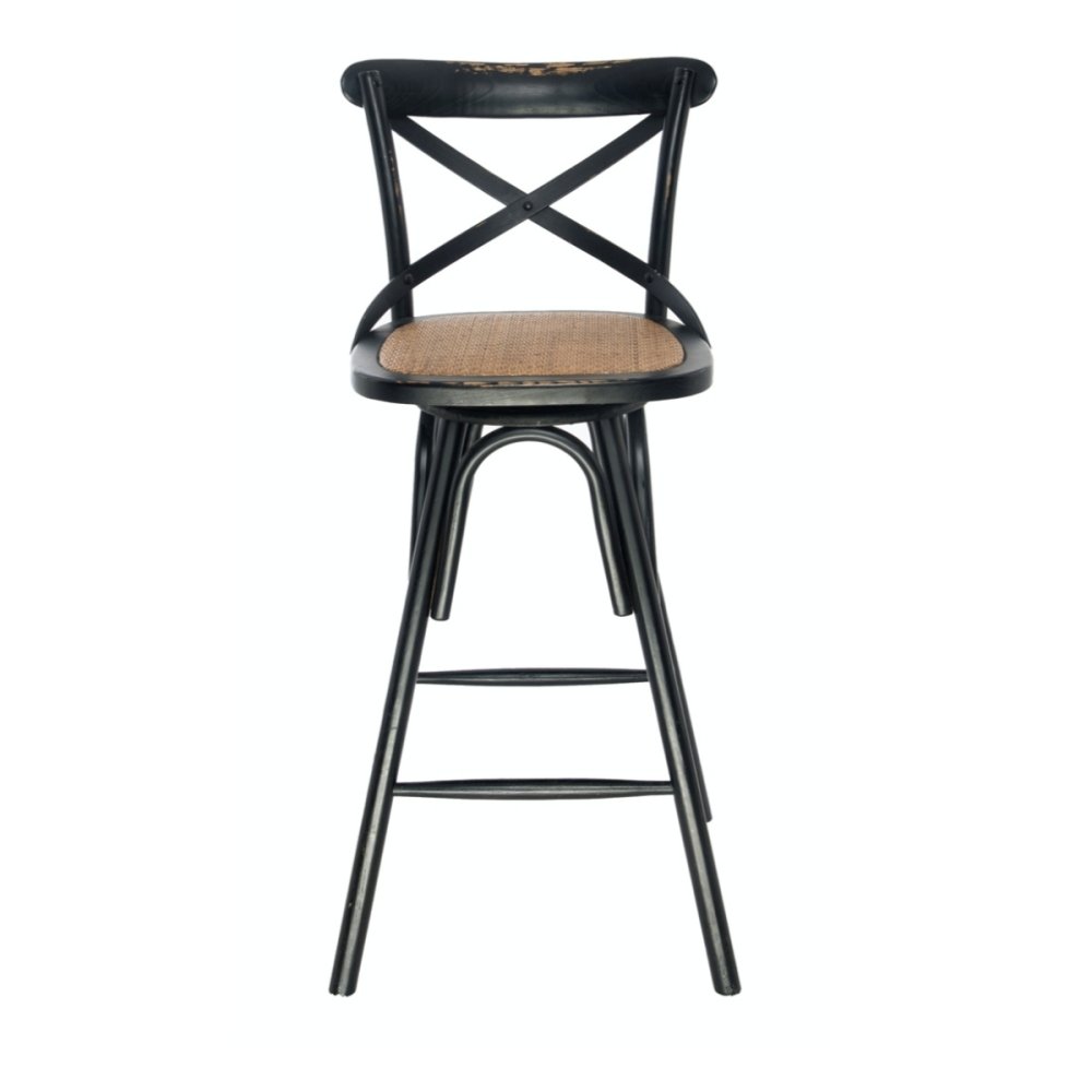 Taboret cassidy black antique |  - Tabourets