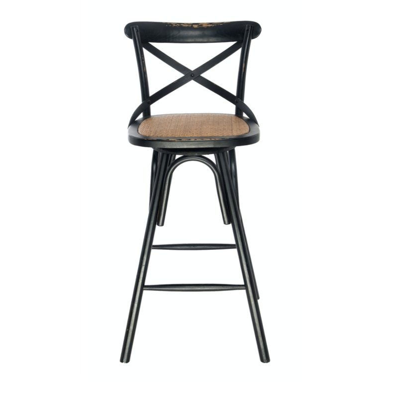 Taboret cassidy black antique