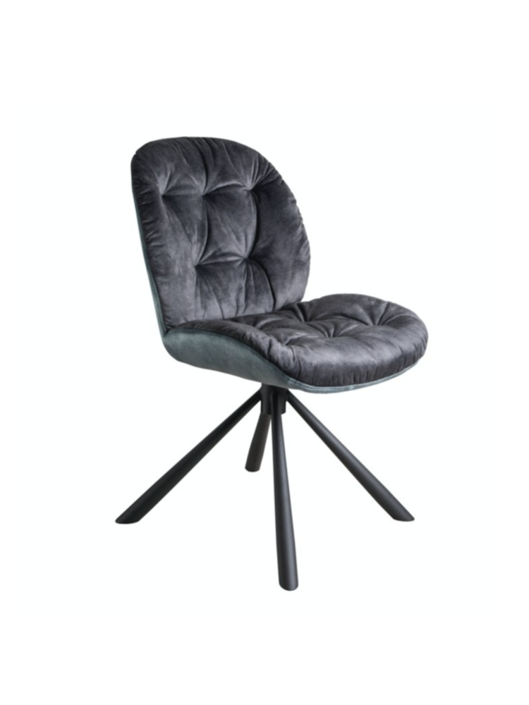 Chaise Rebell Matelassée Bicolore | L'Empreinte - Chaises