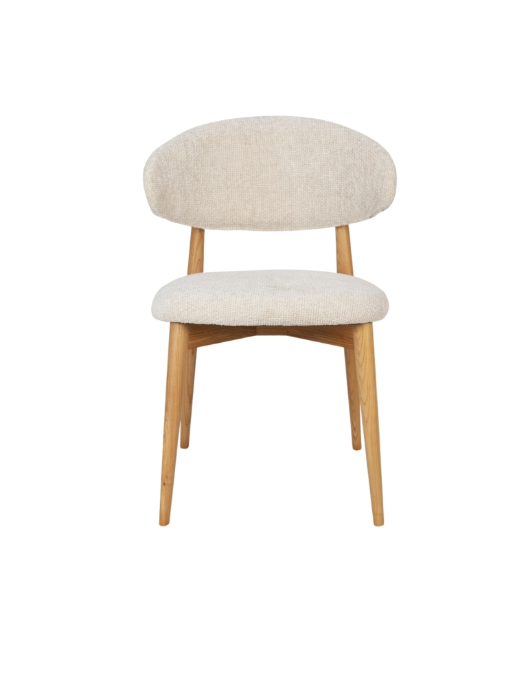 Chaise Jaspe Naturel & White | L'Empreinte - Boutique