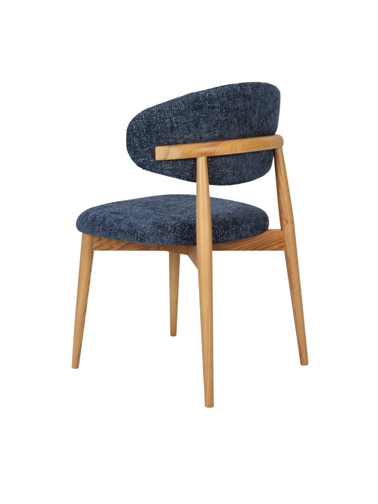 Chaise Jaspe Naturel & Bleu | L'Empreinte - Boutique