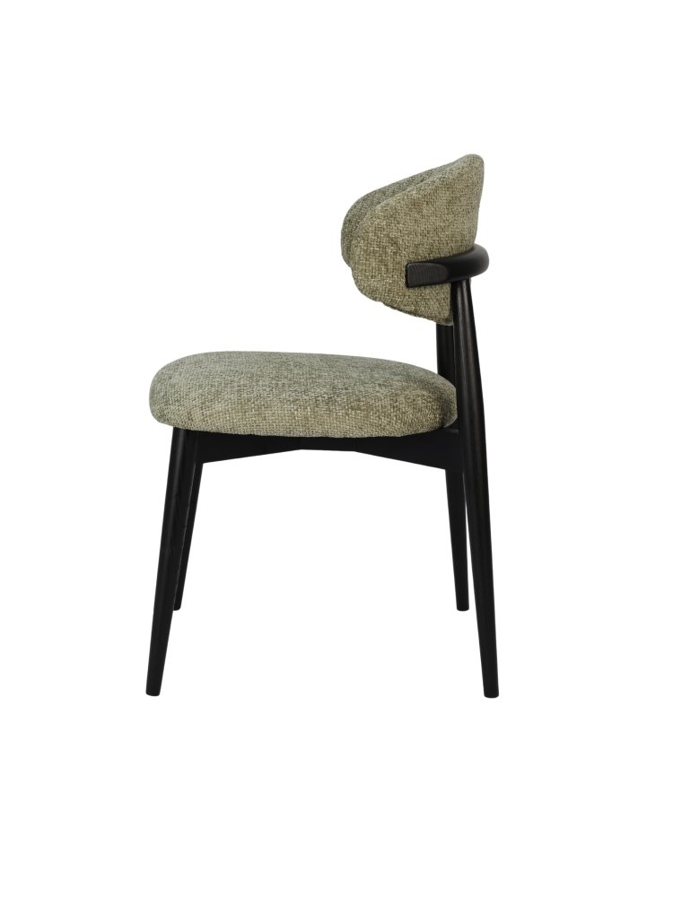 Chaise Jaspe Black & Green |  - Boutique