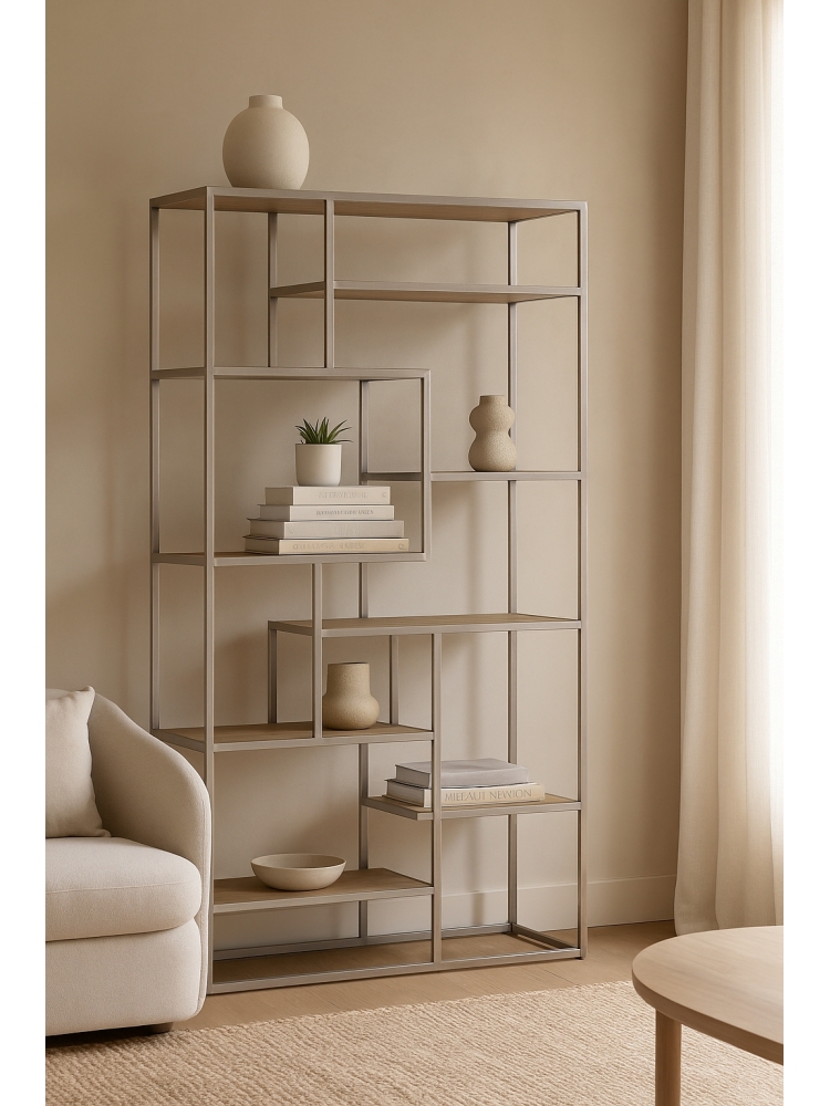 Bibliothèque Fusion inox |  - Bibliothèques