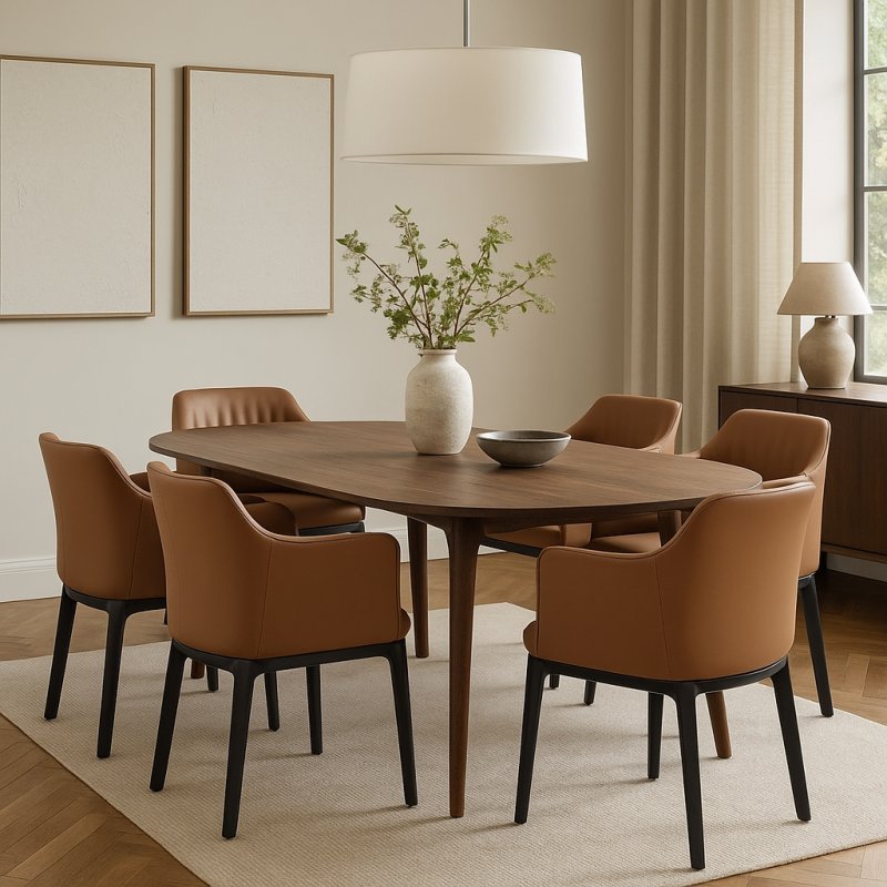 Fauteuil bridge camel | L'Empreinte - Chaises