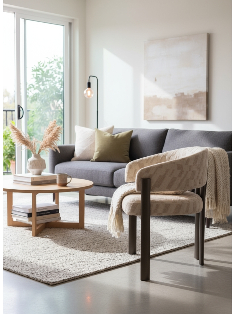 Chaise Ninon beige |  - Chaises