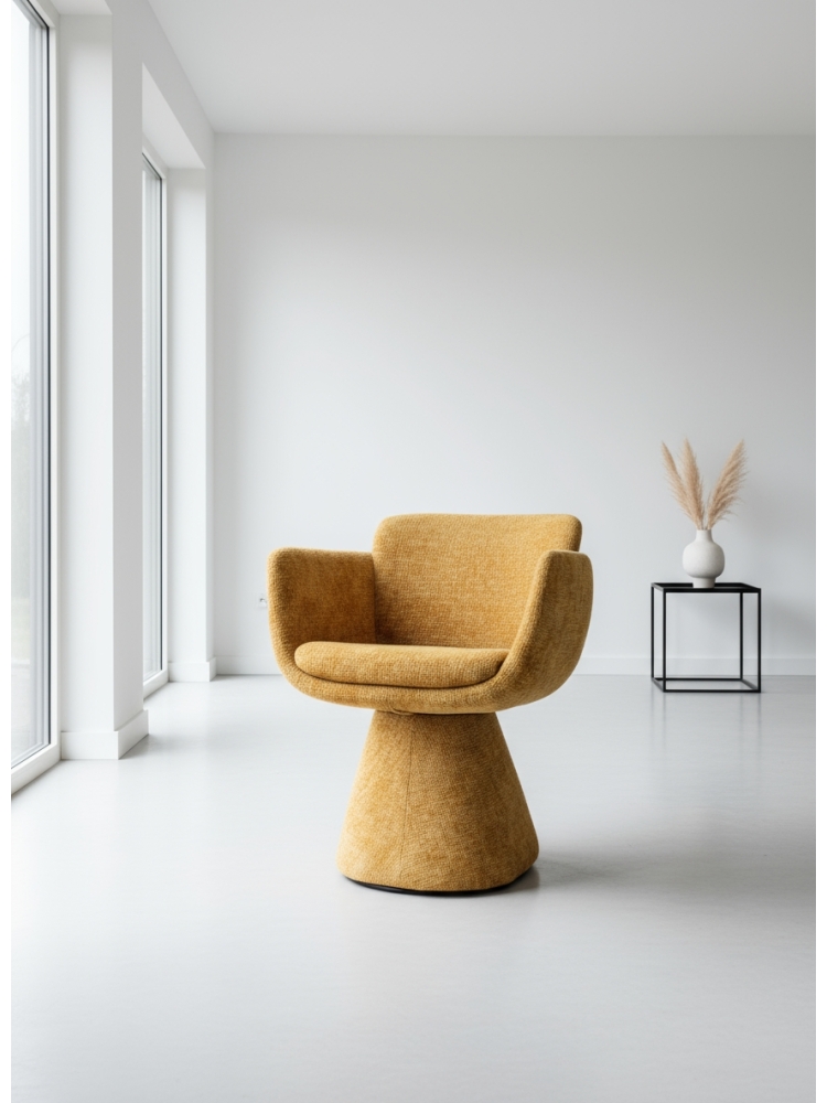 Fauteuil Pivotant Lexi Curry | L'Empreinte - Chaises