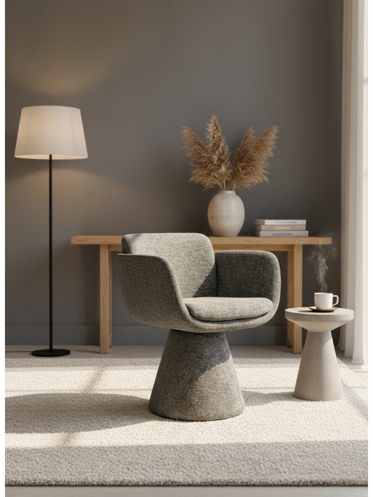 Fauteuil Pivotant Lexi Kaki