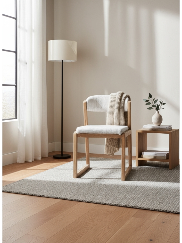 Chaise blanche luge | L'Empreinte - Chaises