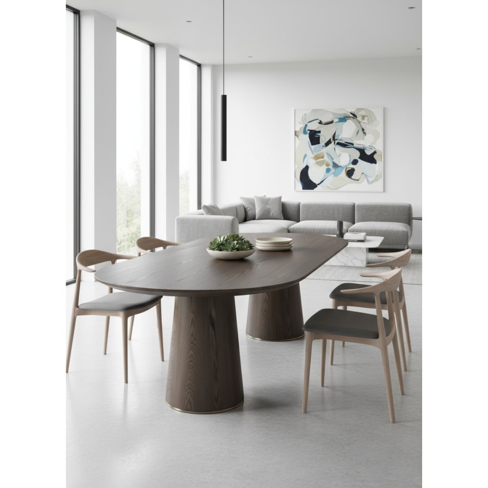 Table de repas ovale Noumea | L'Empreinte - Tables à manger