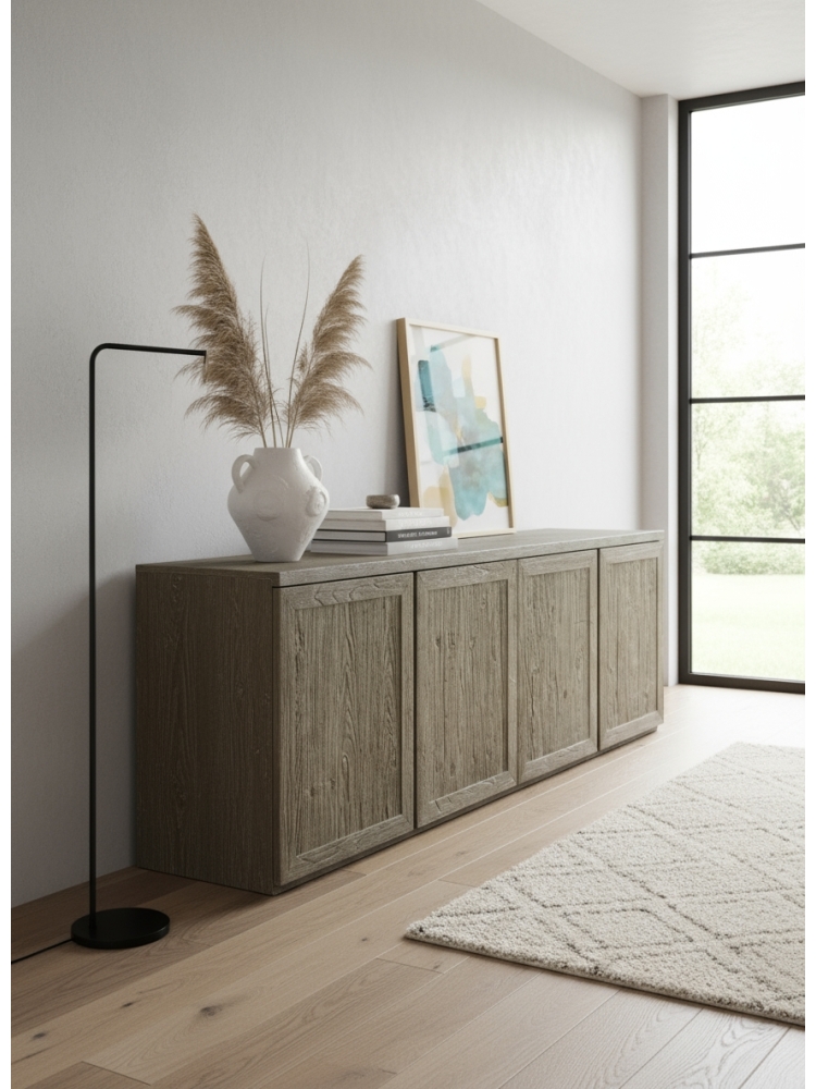 Buffet Chloé béton | L'Empreinte - Buffets