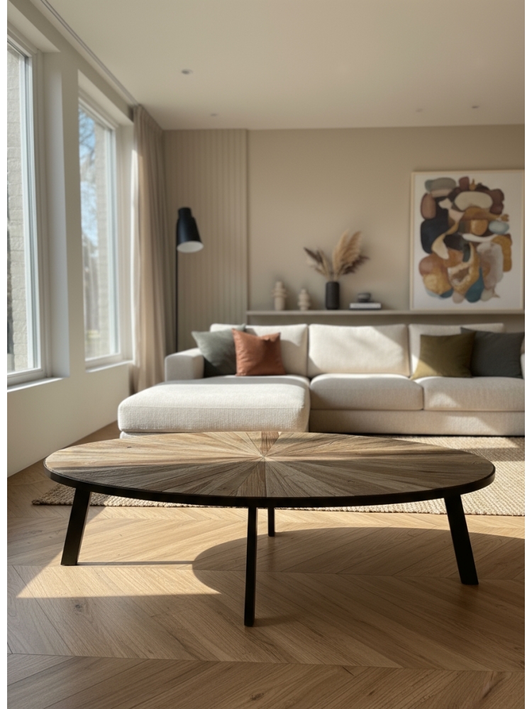 Table basse ovale étoilé mia |  - Tables basses