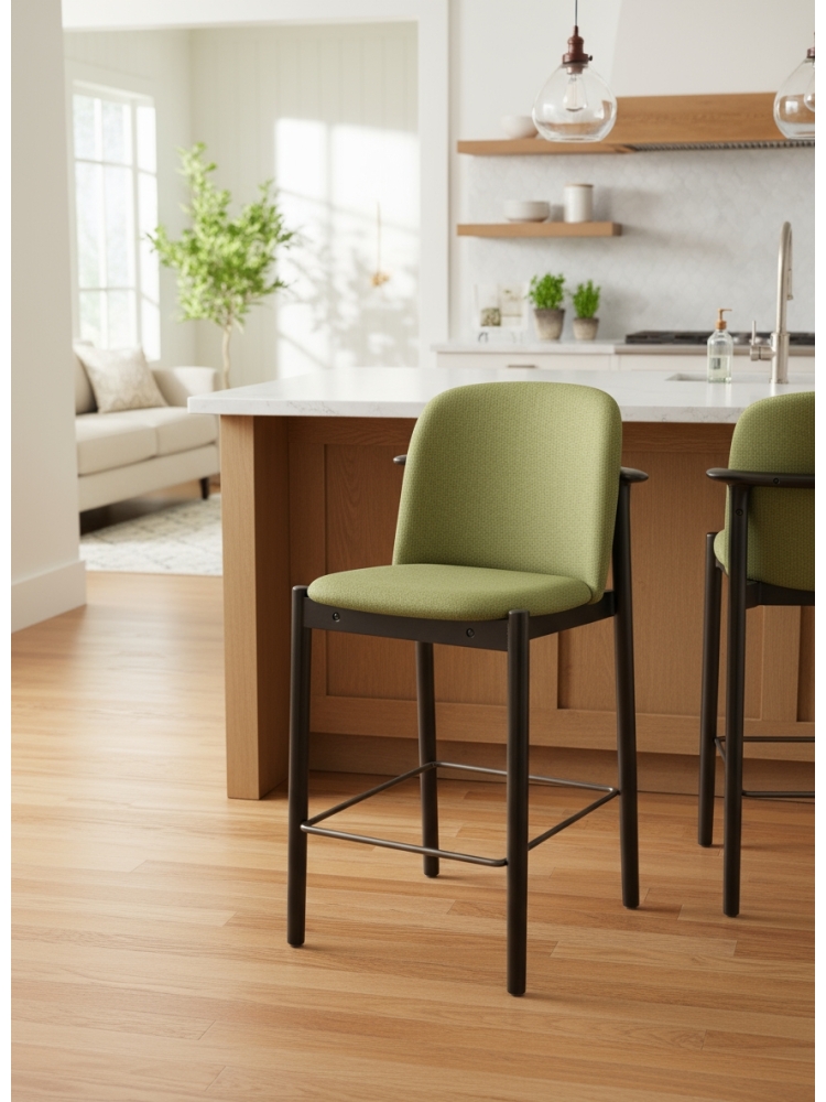 Tabouret Nina vert | L'Empreinte - Tabourets