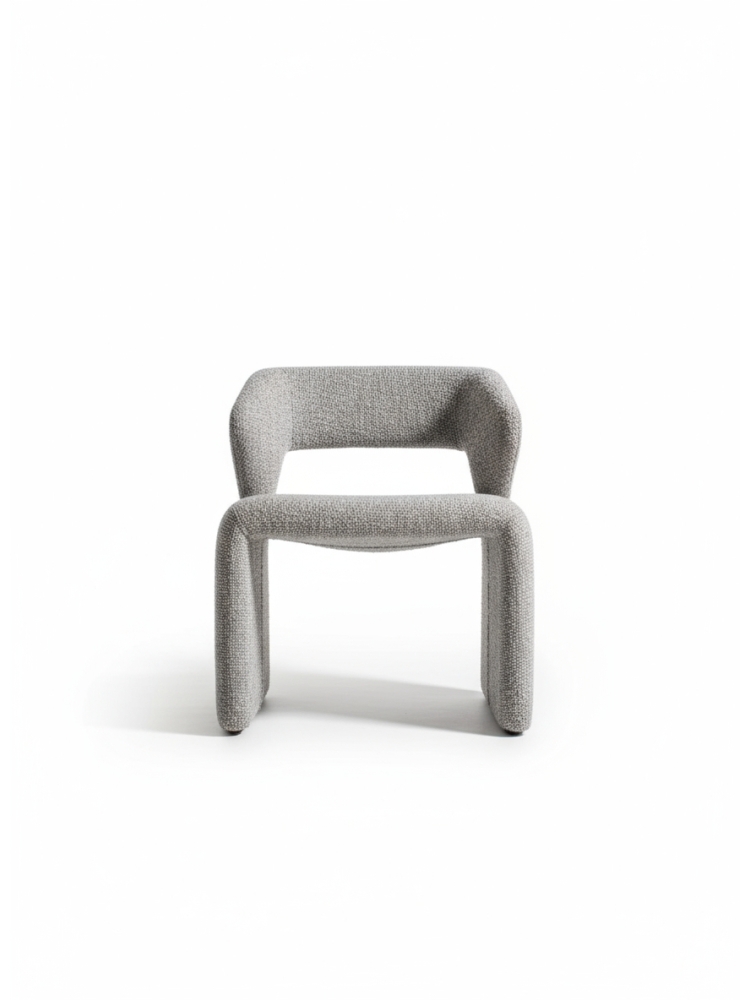 Fauteuil Roma Tissus Bouclette | L'Empreinte - Chaises