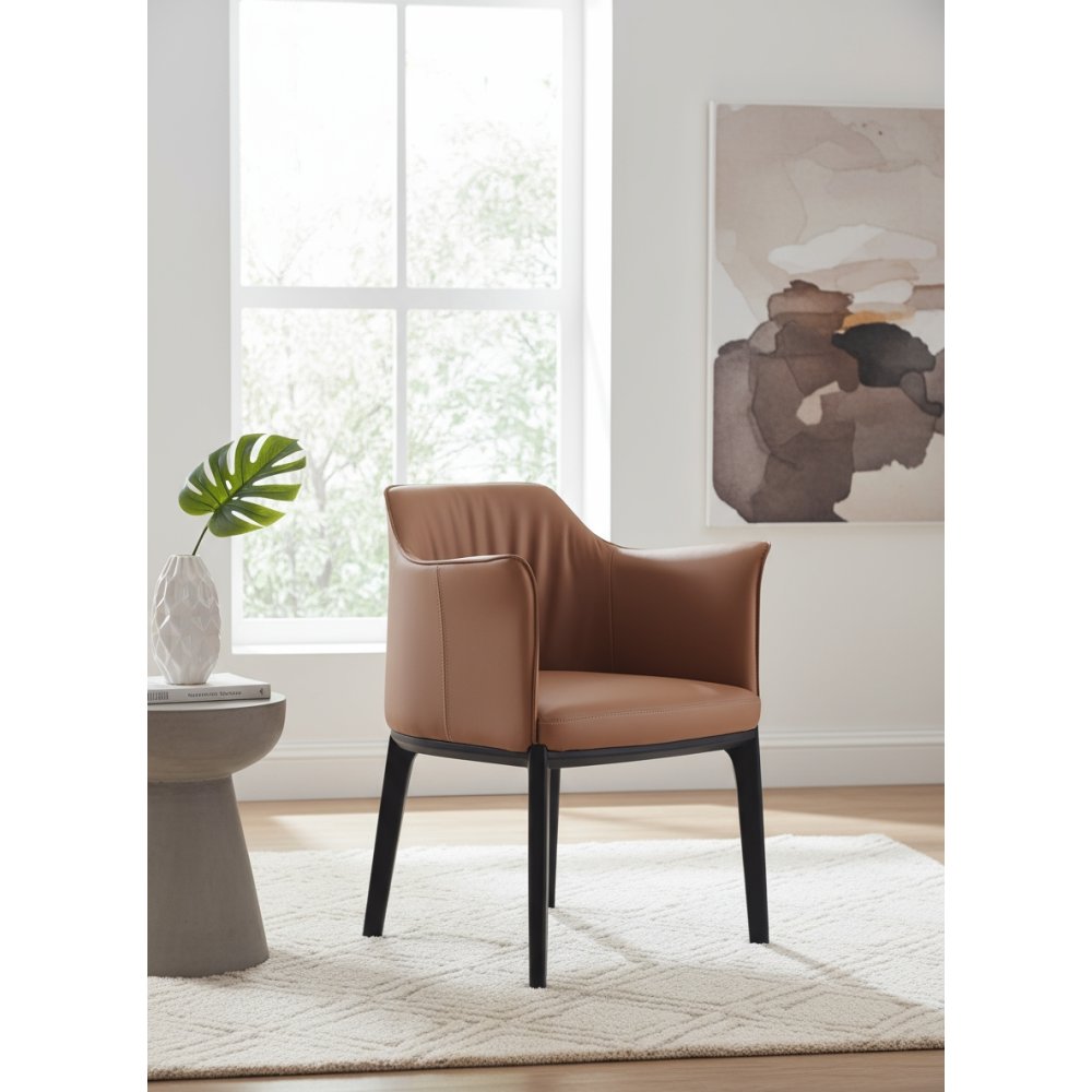 Fauteuil bridge camel | L'Empreinte - Chaises