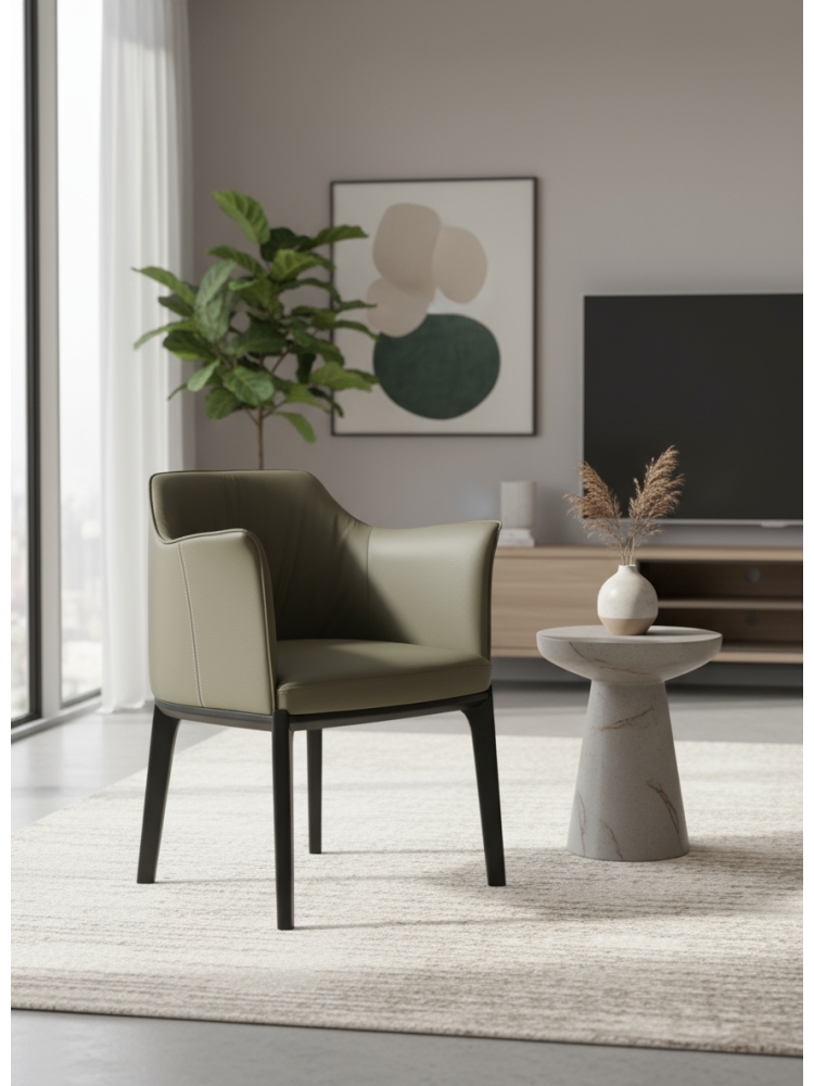 Fauteuil bridge kaki |  - Chaises