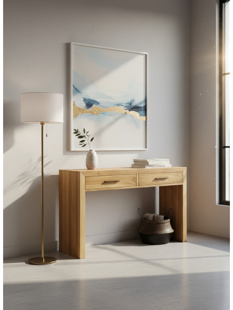 Console en teck | L'Empreinte - Consoles