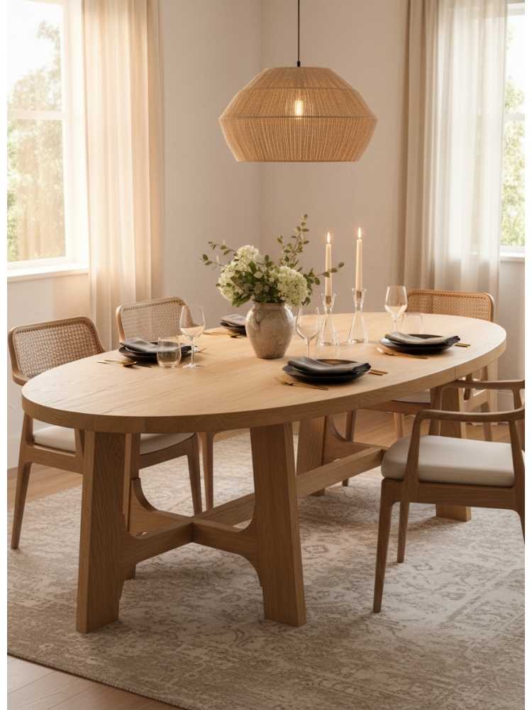 Table à manger Romy en 280cm | L'Empreinte - Tables à manger