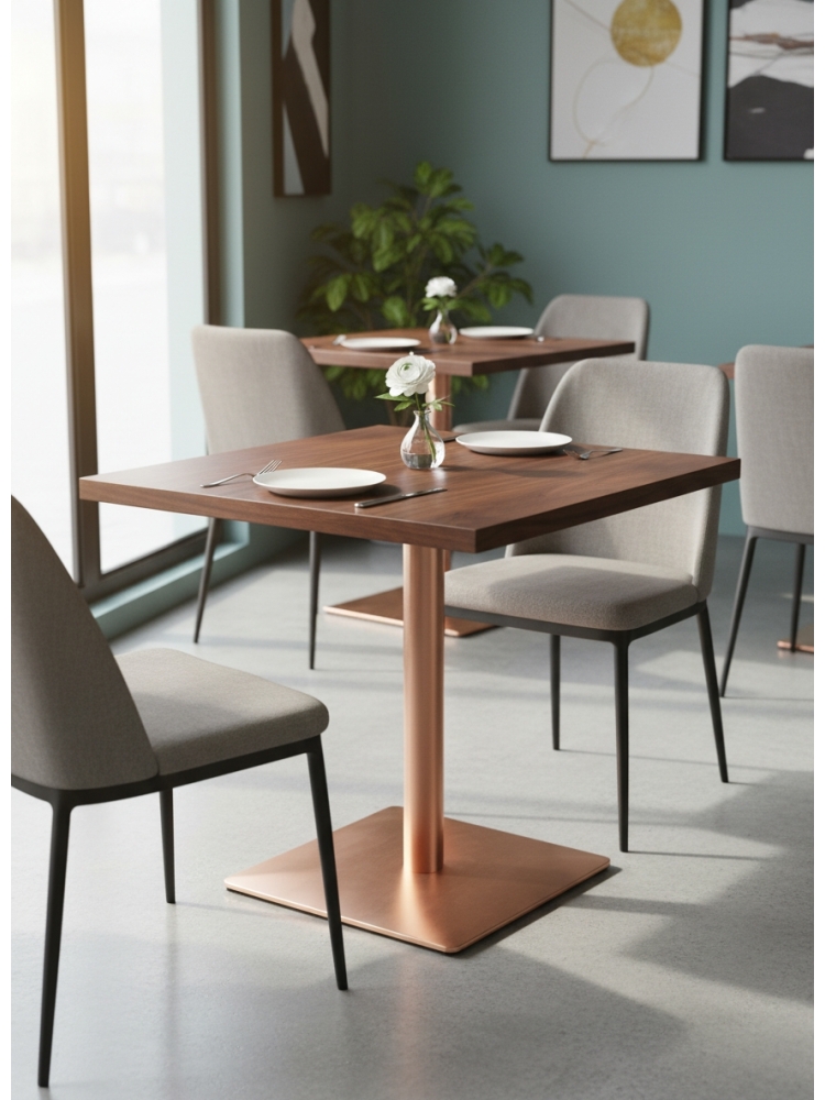 Pied Lima Base Carré | L'Empreinte - Pieds de table