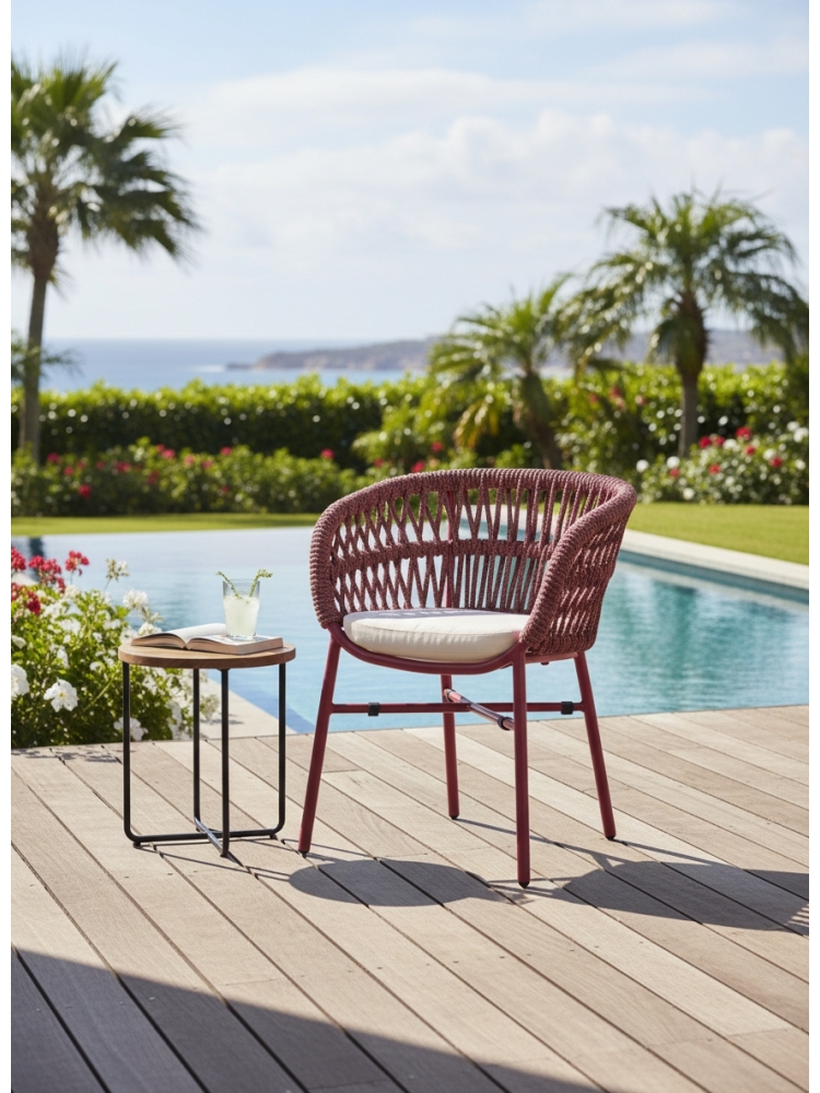 Chaise Mattea Wine | L'Empreinte - Outdoor