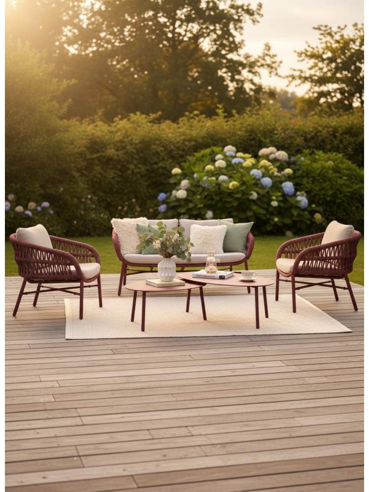 Salon complet Holly Wine