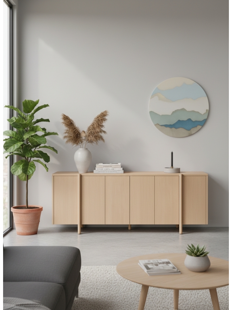 Buffet Ontario en chêne | L'Empreinte - Buffets