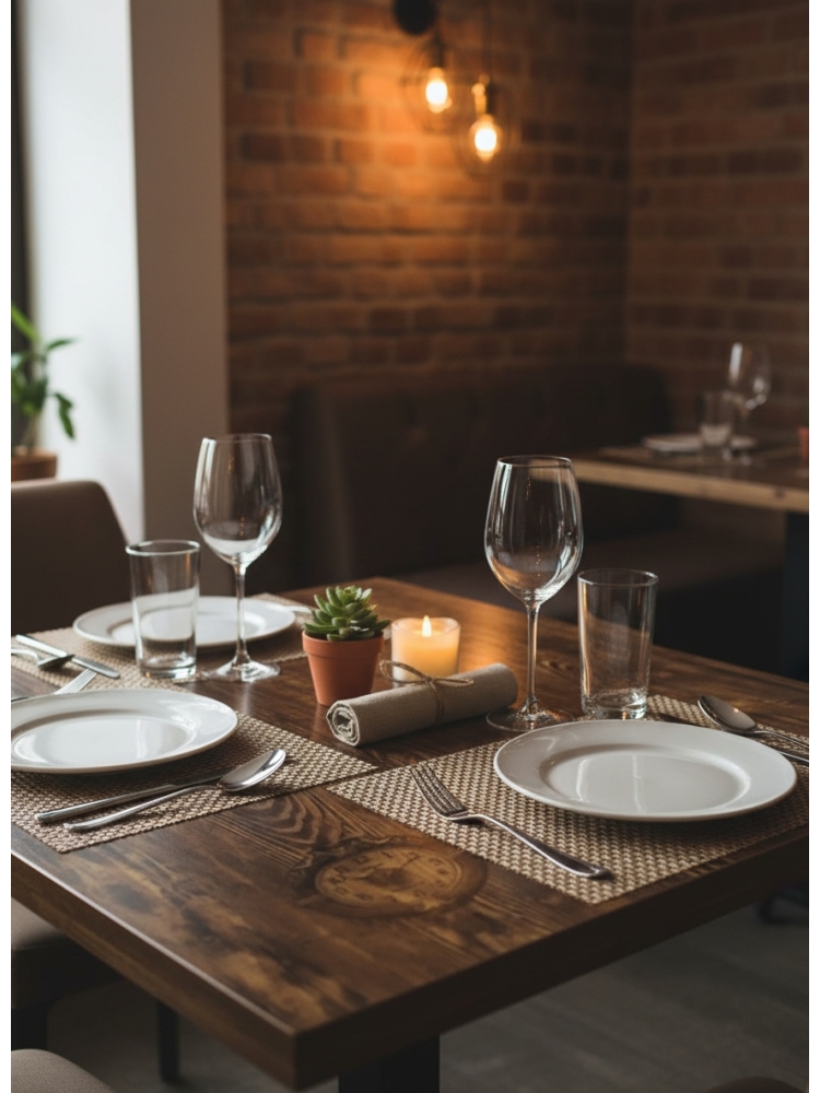 Plateau de table carré