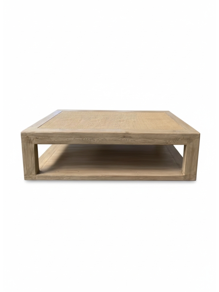 Table Basse rectangulaire Ormea rotin | L'Empreinte - Tables basses