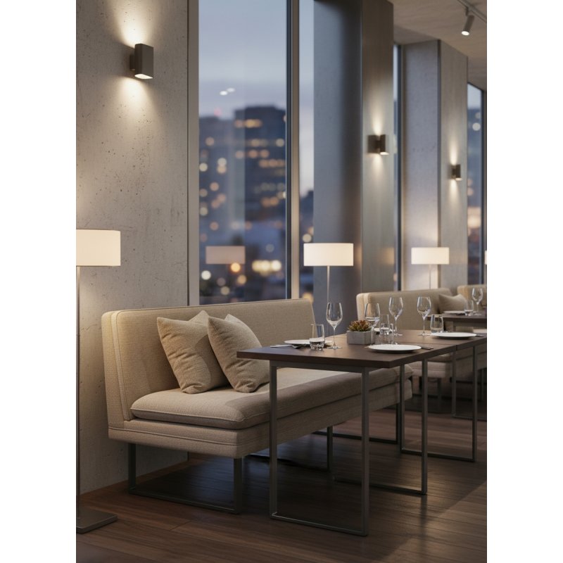 Banquette sur pied Como Beige