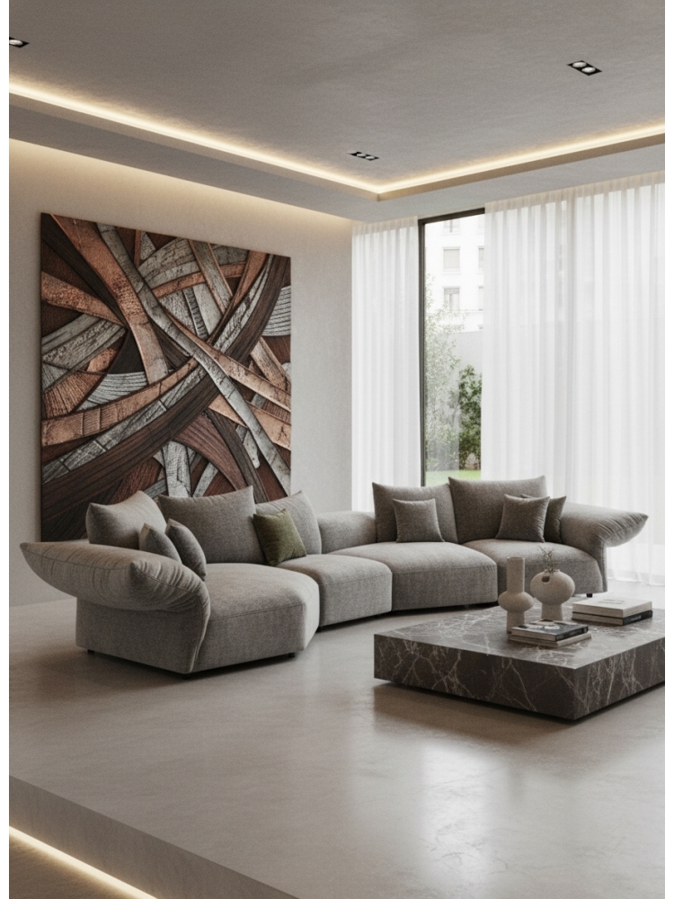 Canapé BOSTON gris |  - Boutique