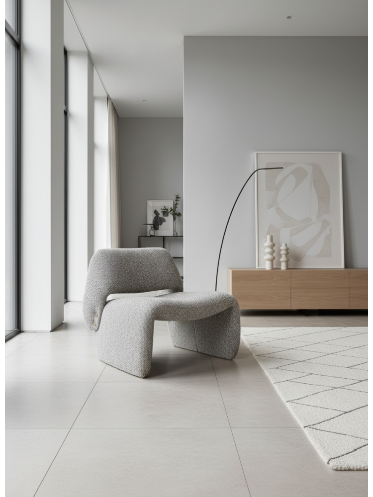 Fauteuil ROMA bouclette